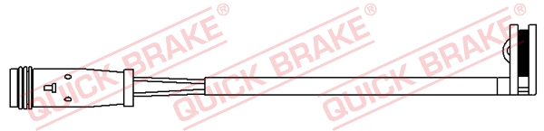 Czujnik zużycia klocka